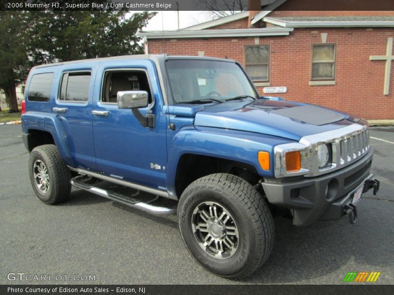 Superior Blue / Light Cashmere Beige 2006 Hummer H3