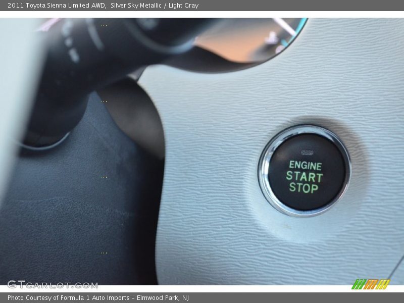Silver Sky Metallic / Light Gray 2011 Toyota Sienna Limited AWD