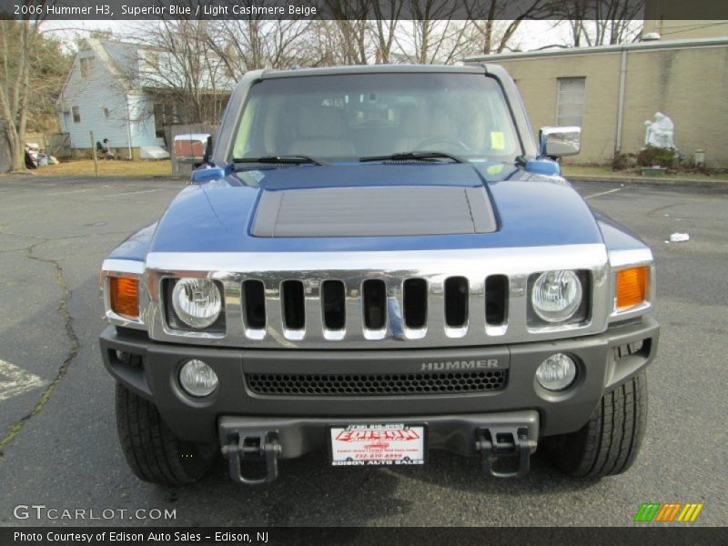 Superior Blue / Light Cashmere Beige 2006 Hummer H3