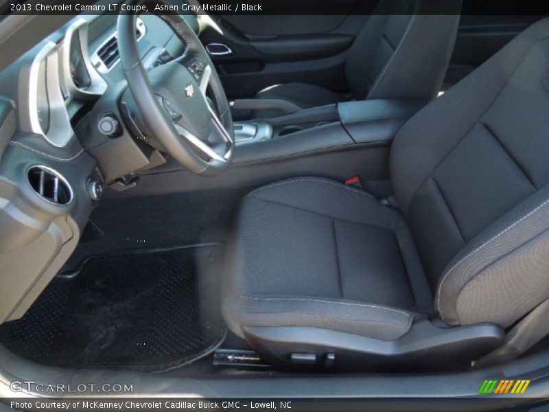 Ashen Gray Metallic / Black 2013 Chevrolet Camaro LT Coupe
