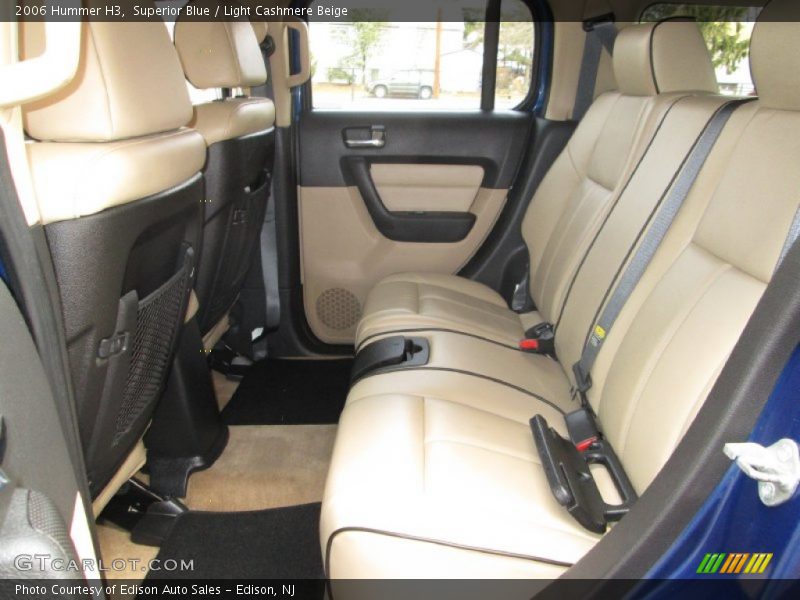 Rear Seat of 2006 H3 