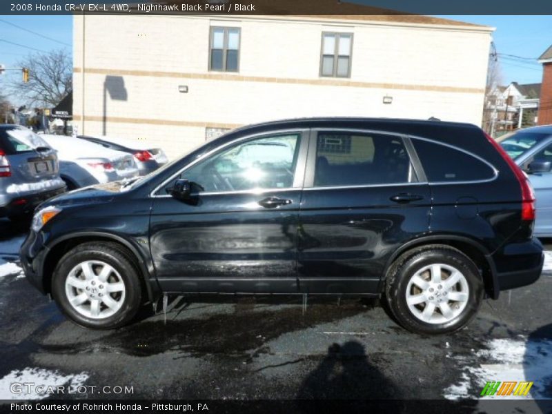  2008 CR-V EX-L 4WD Nighthawk Black Pearl