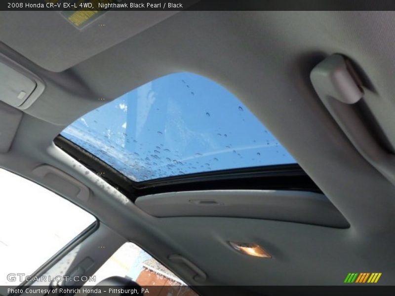 Nighthawk Black Pearl / Black 2008 Honda CR-V EX-L 4WD