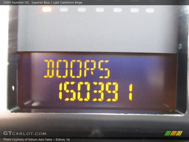 Superior Blue / Light Cashmere Beige 2006 Hummer H3