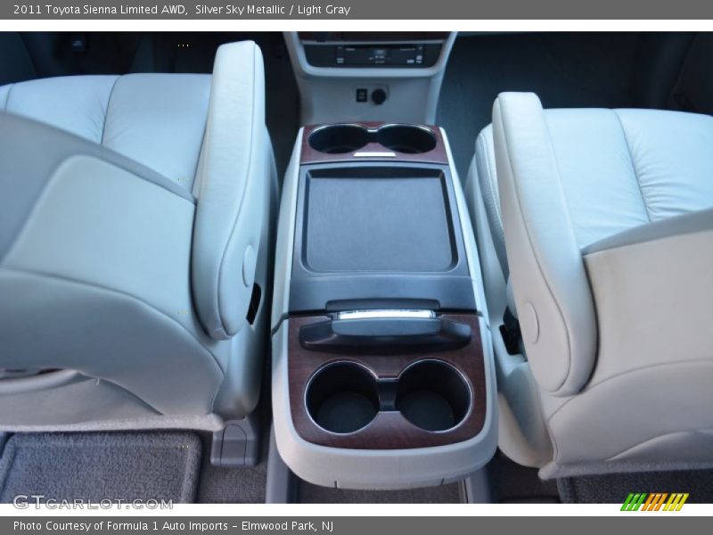 Silver Sky Metallic / Light Gray 2011 Toyota Sienna Limited AWD