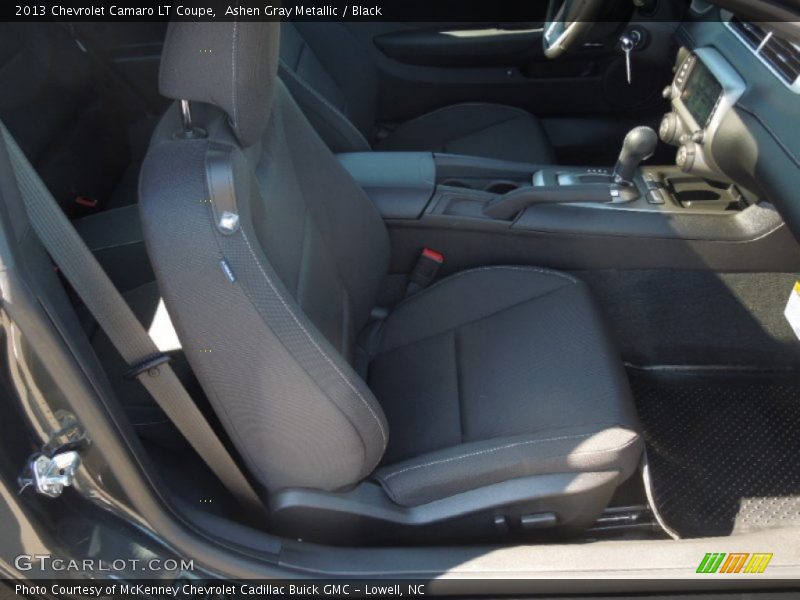 Ashen Gray Metallic / Black 2013 Chevrolet Camaro LT Coupe
