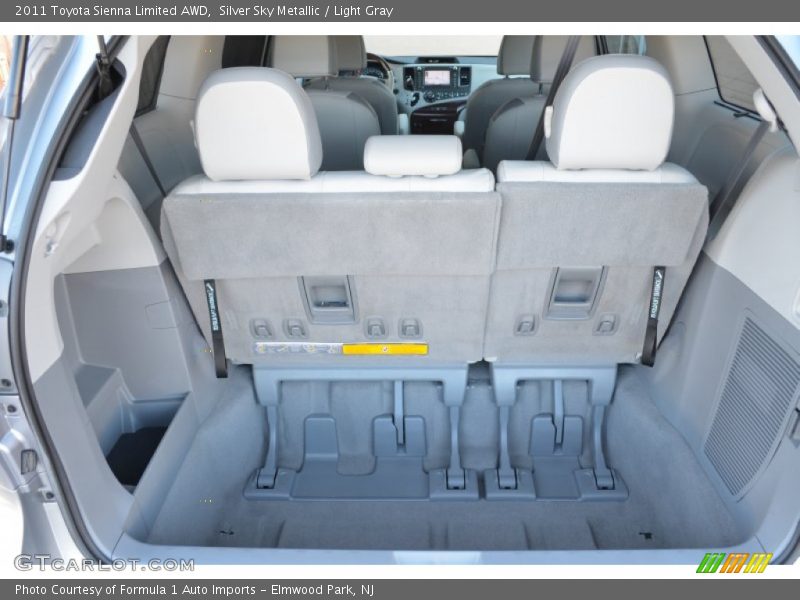 Silver Sky Metallic / Light Gray 2011 Toyota Sienna Limited AWD