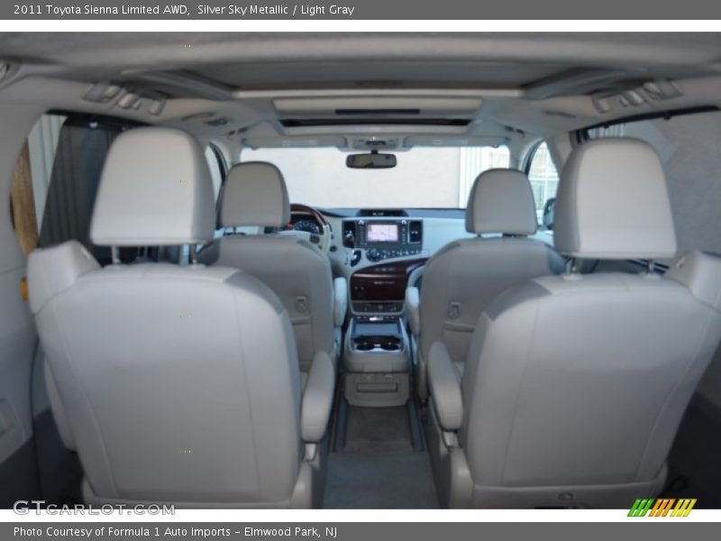 Silver Sky Metallic / Light Gray 2011 Toyota Sienna Limited AWD