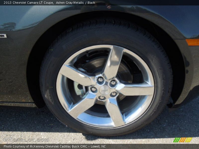 Ashen Gray Metallic / Black 2013 Chevrolet Camaro LT Coupe
