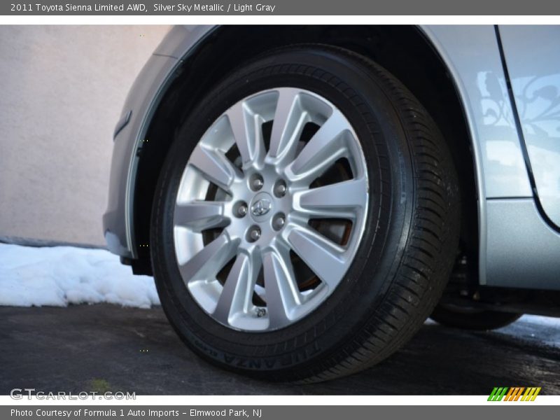  2011 Sienna Limited AWD Wheel