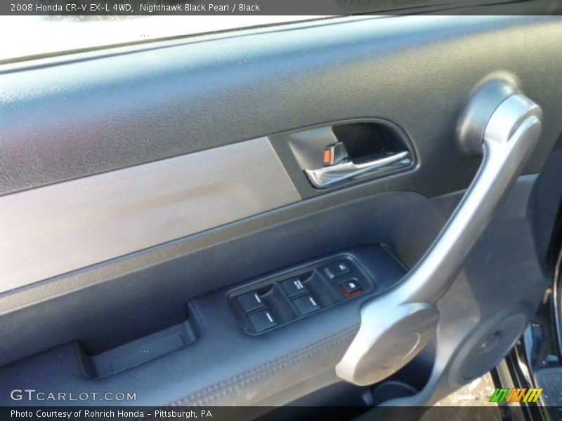 Nighthawk Black Pearl / Black 2008 Honda CR-V EX-L 4WD