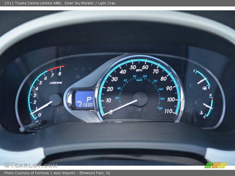  2011 Sienna Limited AWD Limited AWD Gauges