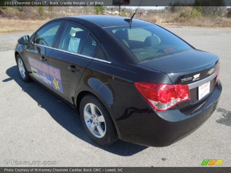 Black Granite Metallic / Jet Black 2013 Chevrolet Cruze LT