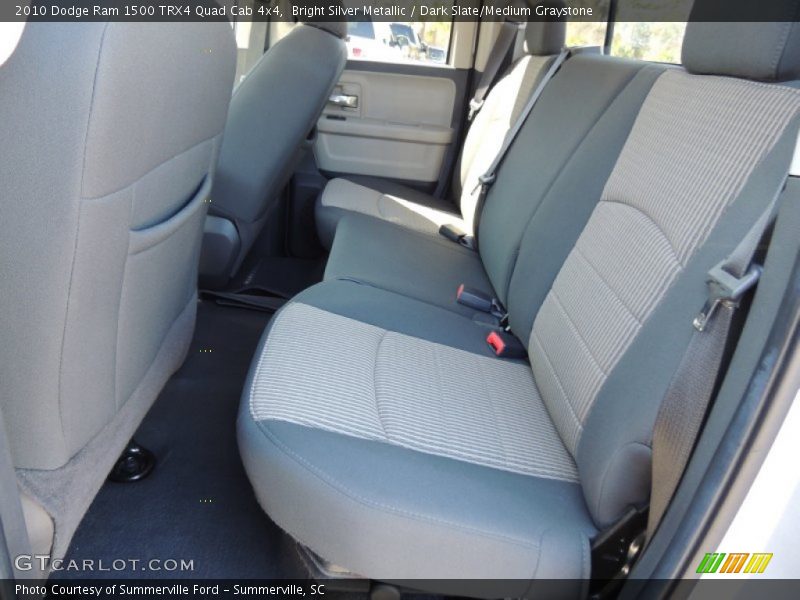 Bright Silver Metallic / Dark Slate/Medium Graystone 2010 Dodge Ram 1500 TRX4 Quad Cab 4x4