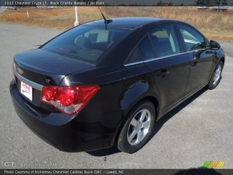 Black Granite Metallic / Jet Black 2013 Chevrolet Cruze LT