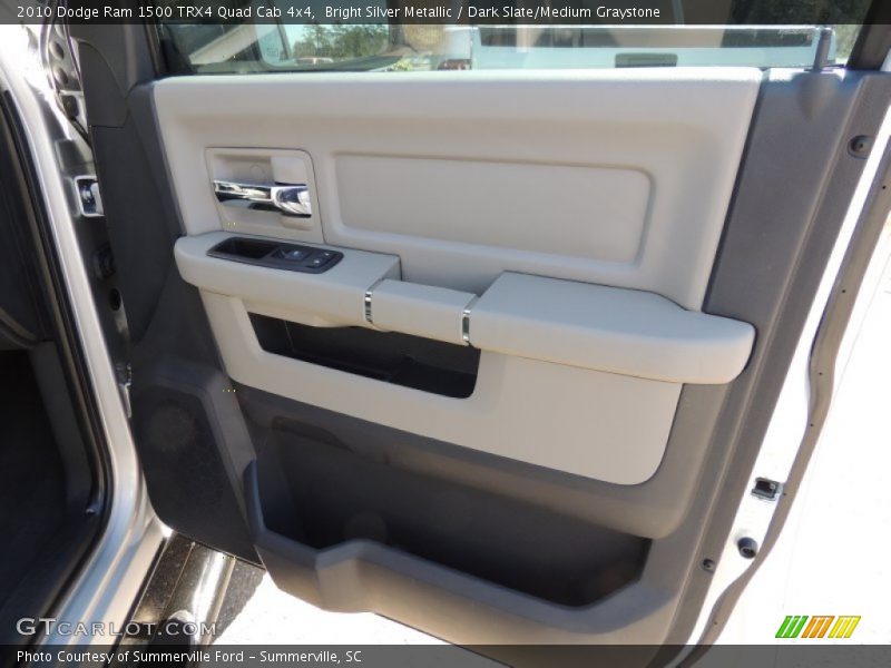 Bright Silver Metallic / Dark Slate/Medium Graystone 2010 Dodge Ram 1500 TRX4 Quad Cab 4x4