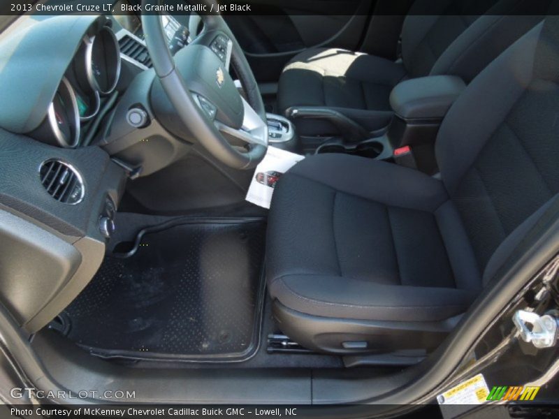 Black Granite Metallic / Jet Black 2013 Chevrolet Cruze LT