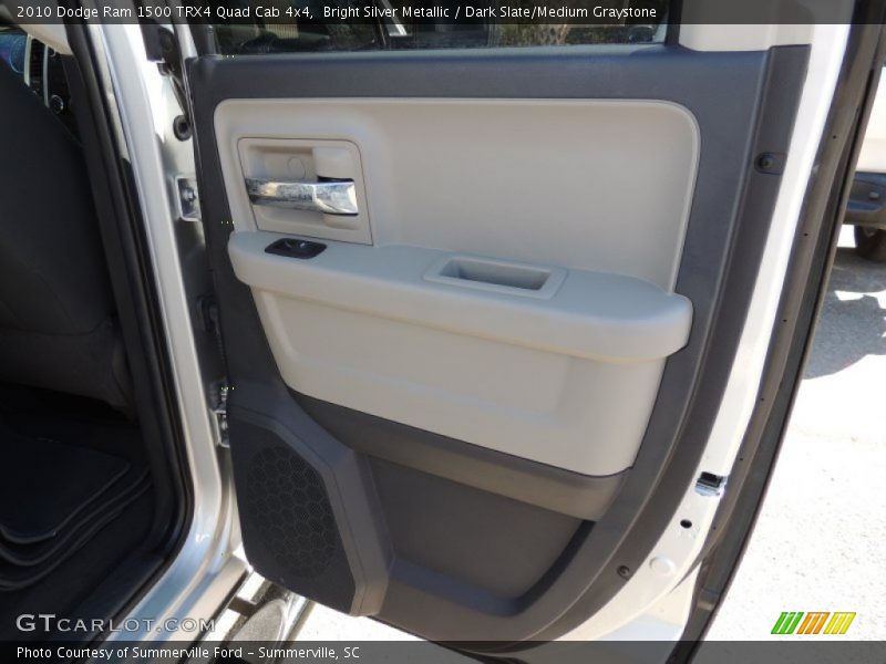 Bright Silver Metallic / Dark Slate/Medium Graystone 2010 Dodge Ram 1500 TRX4 Quad Cab 4x4