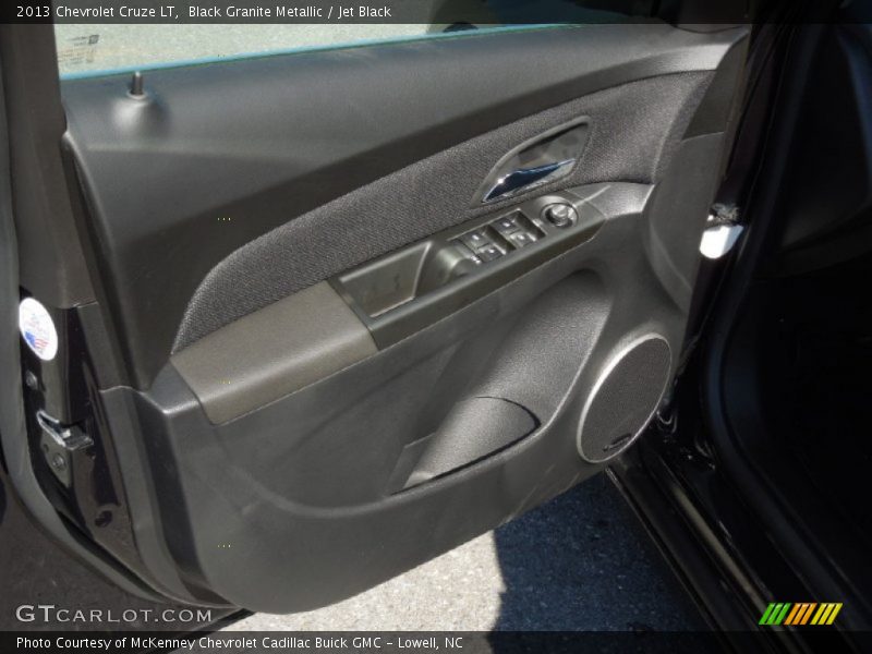 Black Granite Metallic / Jet Black 2013 Chevrolet Cruze LT