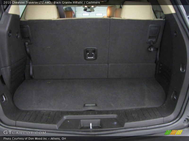 Black Granite Metallic / Cashmere 2010 Chevrolet Traverse LTZ AWD