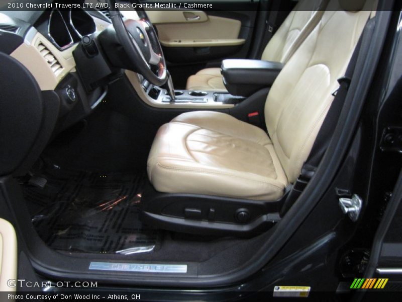 Black Granite Metallic / Cashmere 2010 Chevrolet Traverse LTZ AWD