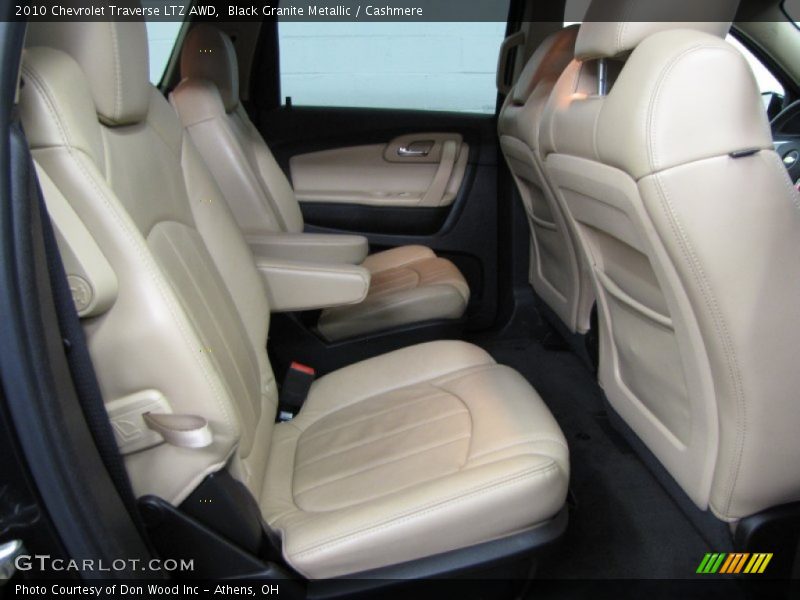 Rear Seat of 2010 Traverse LTZ AWD