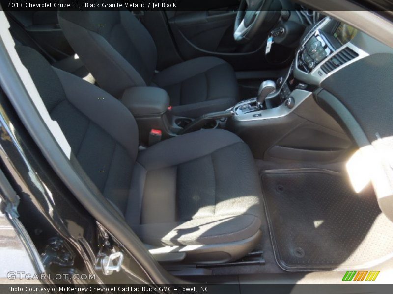 Black Granite Metallic / Jet Black 2013 Chevrolet Cruze LT