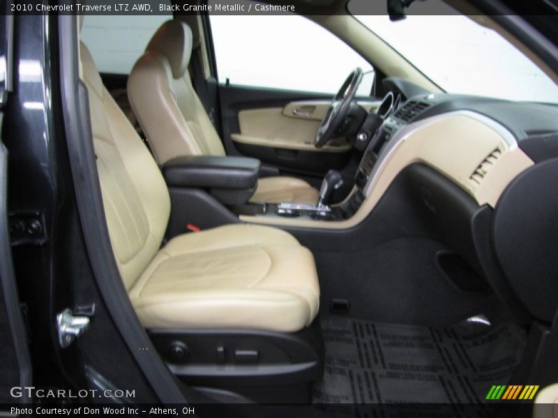 Front Seat of 2010 Traverse LTZ AWD