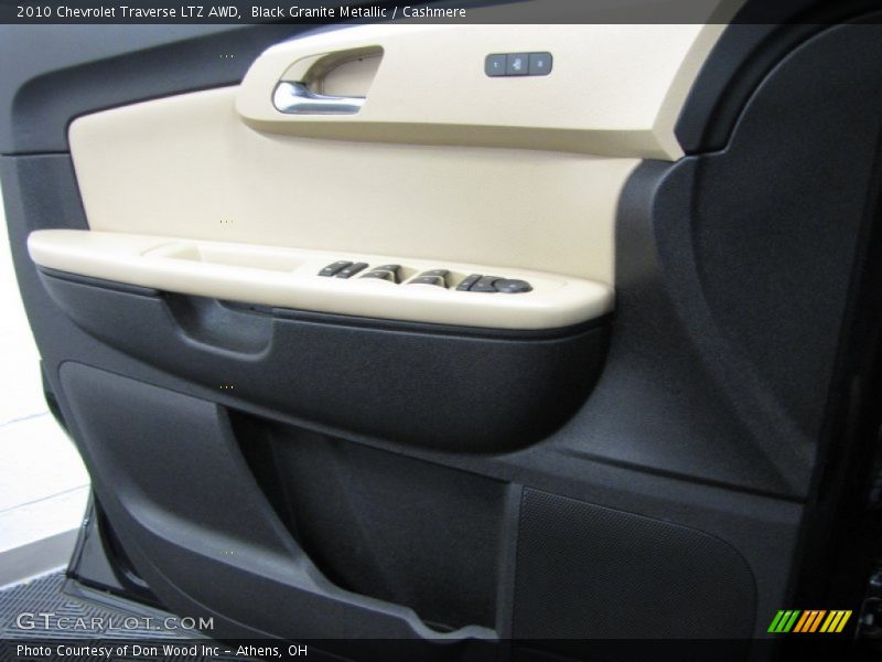 Black Granite Metallic / Cashmere 2010 Chevrolet Traverse LTZ AWD