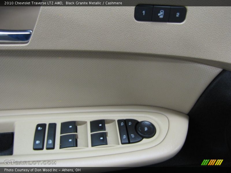 Black Granite Metallic / Cashmere 2010 Chevrolet Traverse LTZ AWD