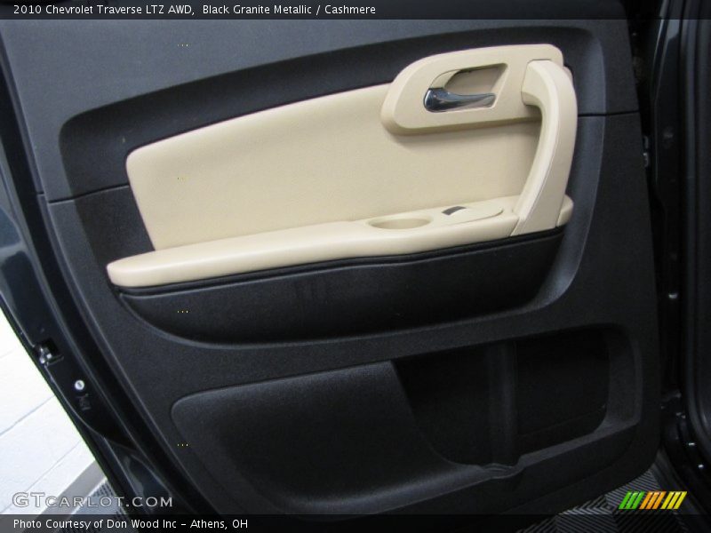 Black Granite Metallic / Cashmere 2010 Chevrolet Traverse LTZ AWD