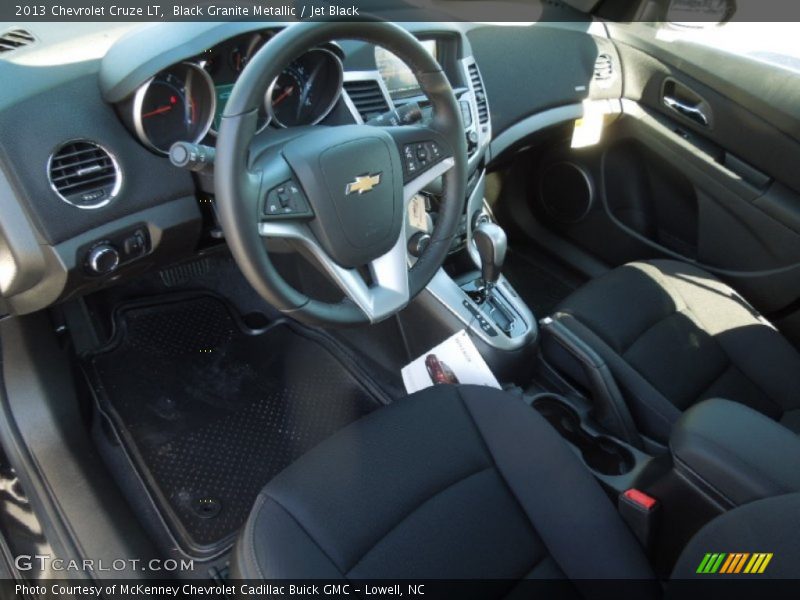 Black Granite Metallic / Jet Black 2013 Chevrolet Cruze LT