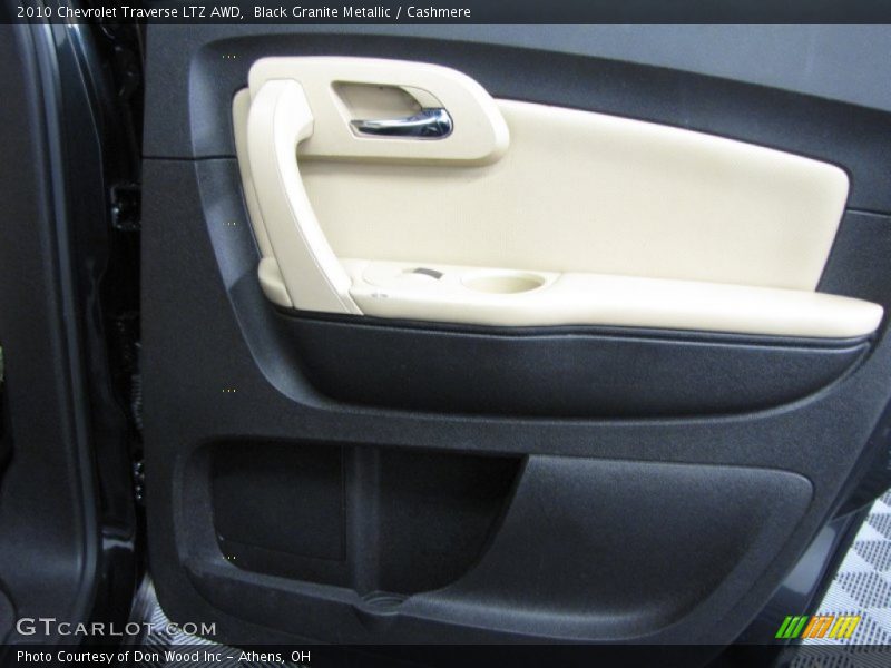 Black Granite Metallic / Cashmere 2010 Chevrolet Traverse LTZ AWD