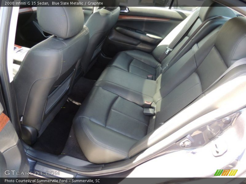 Blue Slate Metallic / Graphite 2008 Infiniti G 35 Sedan