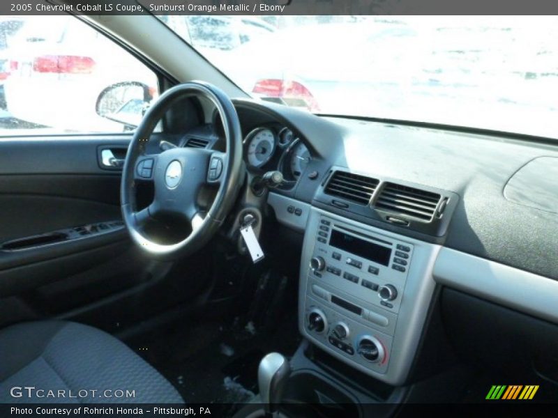 Sunburst Orange Metallic / Ebony 2005 Chevrolet Cobalt LS Coupe