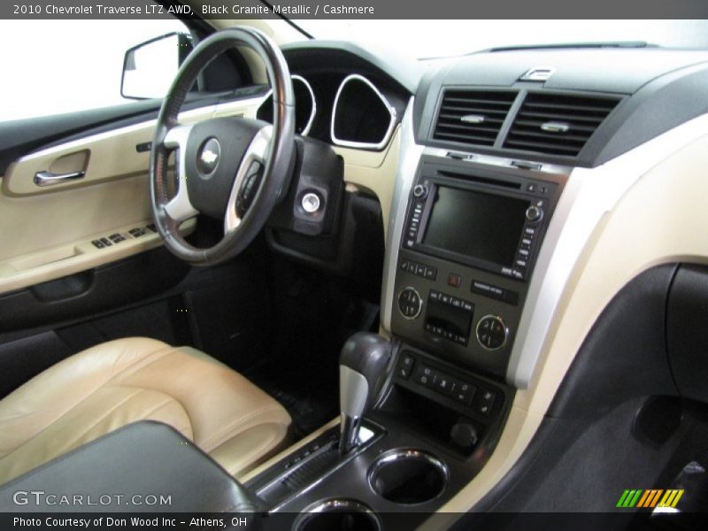 Black Granite Metallic / Cashmere 2010 Chevrolet Traverse LTZ AWD