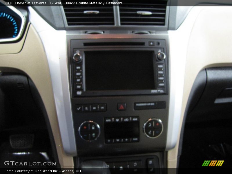 Black Granite Metallic / Cashmere 2010 Chevrolet Traverse LTZ AWD