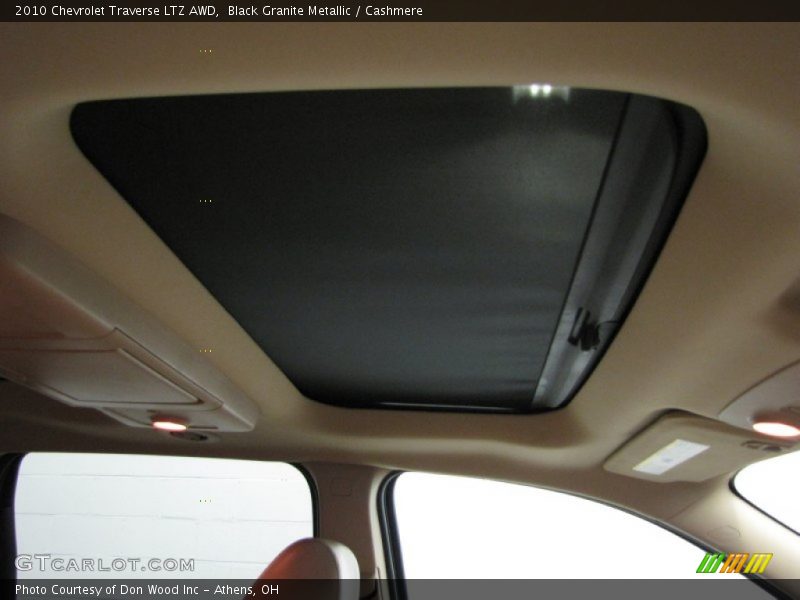 Black Granite Metallic / Cashmere 2010 Chevrolet Traverse LTZ AWD