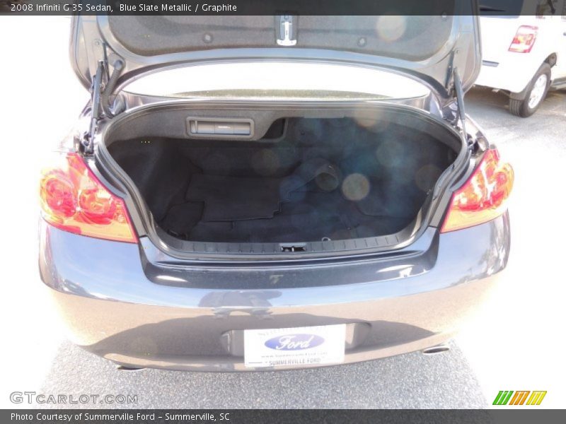 Blue Slate Metallic / Graphite 2008 Infiniti G 35 Sedan