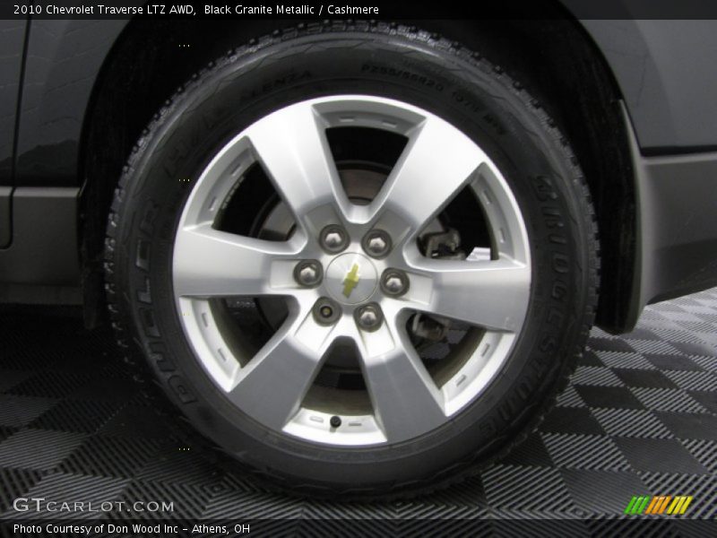 Black Granite Metallic / Cashmere 2010 Chevrolet Traverse LTZ AWD