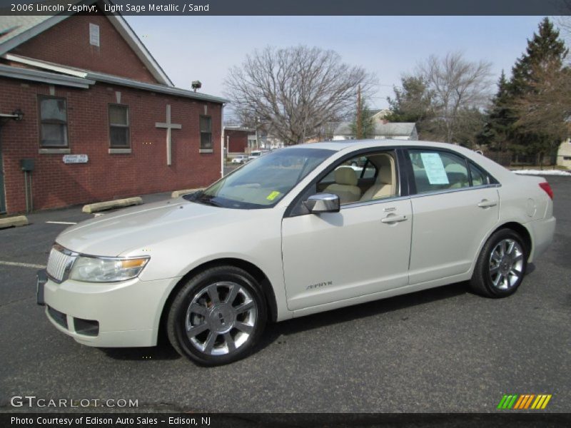 Light Sage Metallic / Sand 2006 Lincoln Zephyr