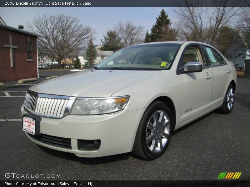 Light Sage Metallic / Sand 2006 Lincoln Zephyr