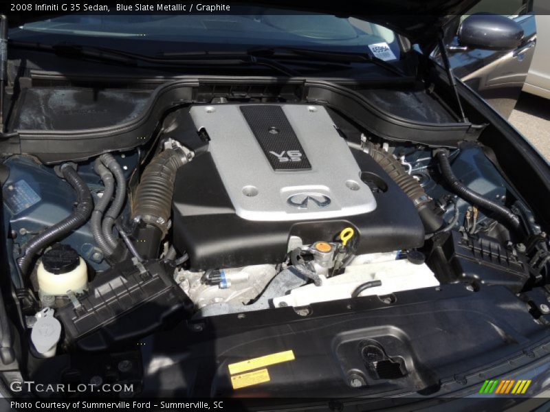 Blue Slate Metallic / Graphite 2008 Infiniti G 35 Sedan