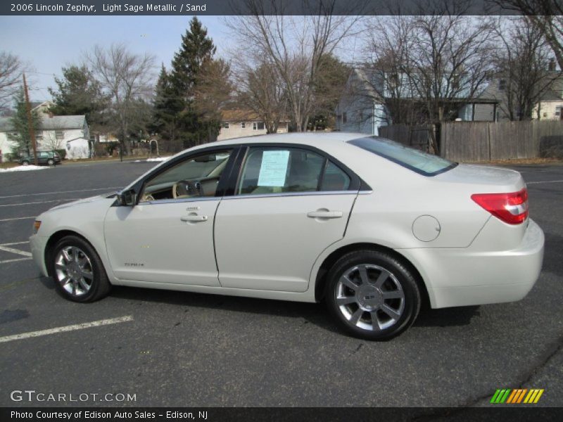 Light Sage Metallic / Sand 2006 Lincoln Zephyr