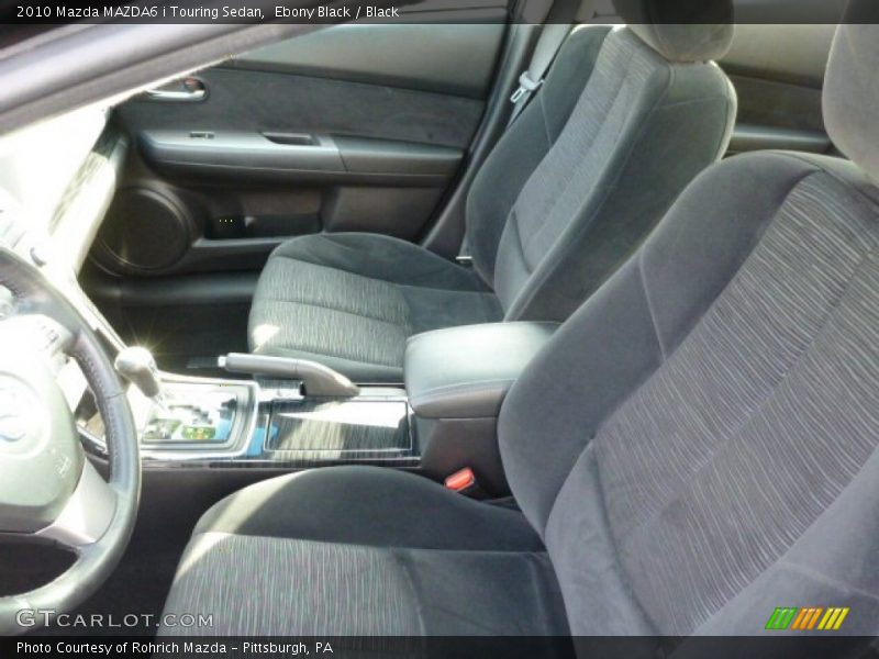 Ebony Black / Black 2010 Mazda MAZDA6 i Touring Sedan