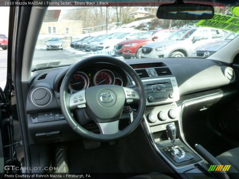 Ebony Black / Black 2010 Mazda MAZDA6 i Touring Sedan