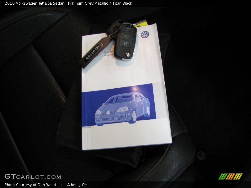 Platinum Grey Metallic / Titan Black 2010 Volkswagen Jetta SE Sedan