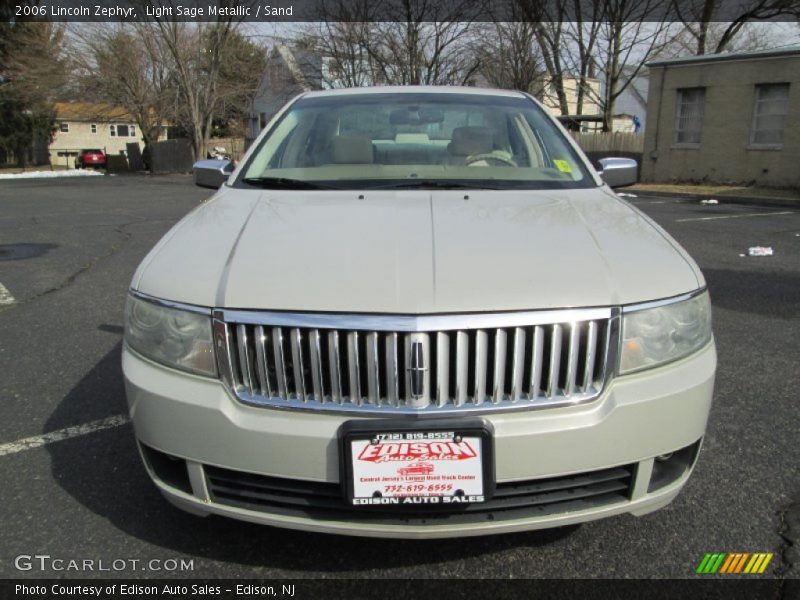 Light Sage Metallic / Sand 2006 Lincoln Zephyr