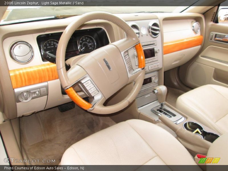 Light Sage Metallic / Sand 2006 Lincoln Zephyr