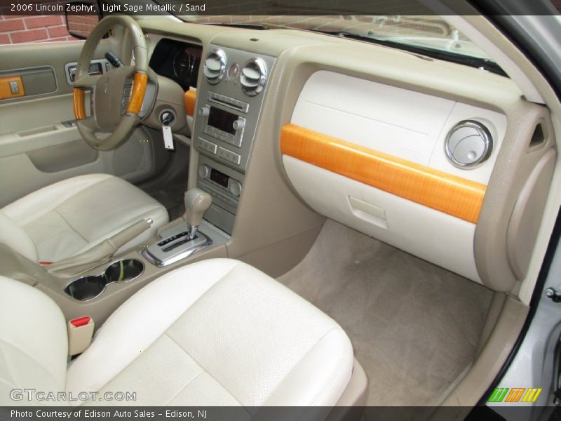 Light Sage Metallic / Sand 2006 Lincoln Zephyr